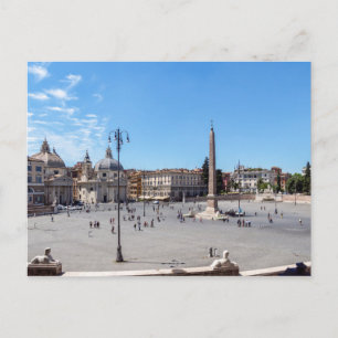 Piazza del Popolo - Rom, Italien Vykort