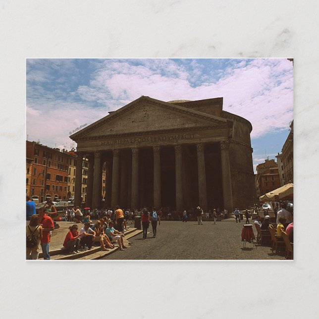 Piazza della Rotonda Vykort (Framsida)