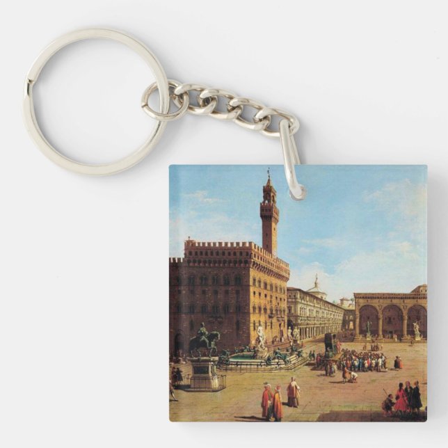 Piazza della Signoria i Florens (Framsidan)