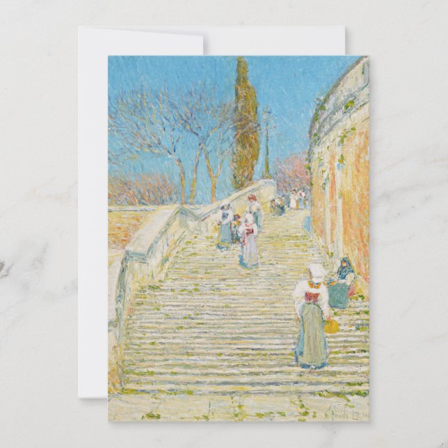 Piazza di Spagna, Rom | Childe Hassam (Framsida)