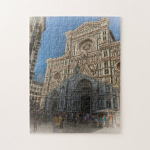 Piazza Duomo, Florens, Italien