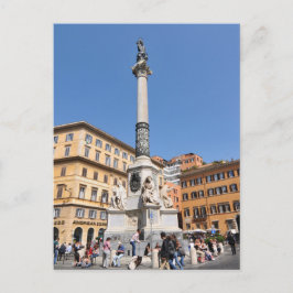 Piazza Navona i Rom, Italien Vykort