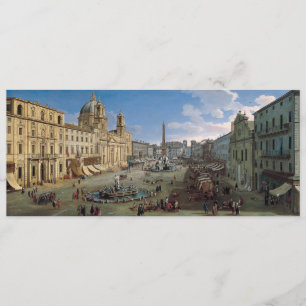 Piazza Navona, inbjudan för Rome