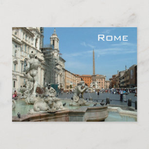 Piazza Navona - Rome Vykort