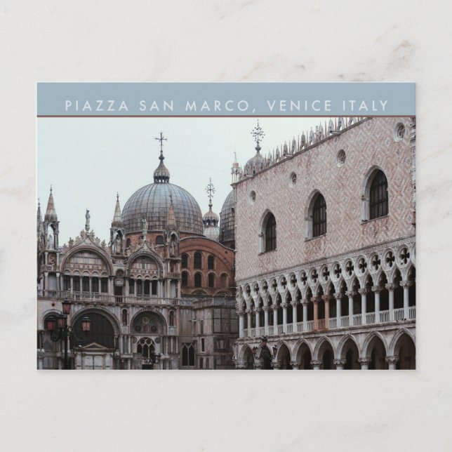 Piazza San Marco, Italien Venedig Vykort (Framsida)