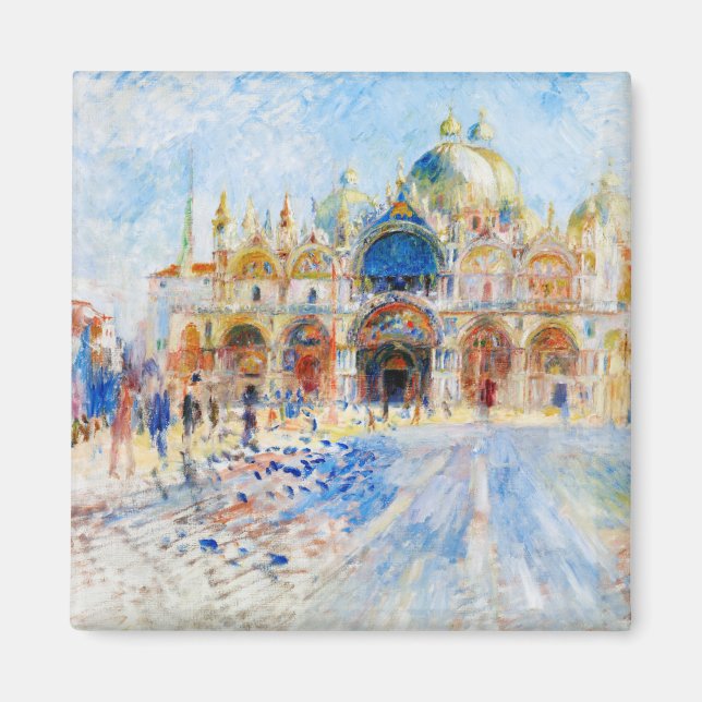 Piazza San Marco, Renoir Magnet (Framsidan)