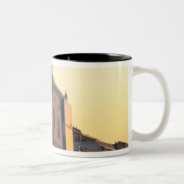 Piazza San Marco, S:t Markus-platsen, Venedig Två-Tonad Mugg (Höger)