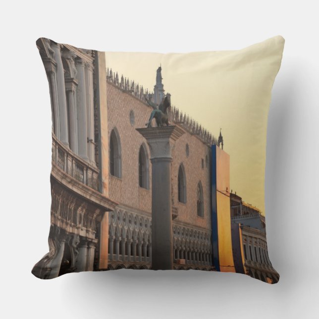 Piazza San Marco, S:t Markus- torget, Venedig Kudde (Framsida)