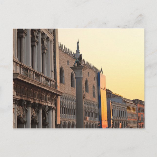 Piazza San Marco, S:t Markus torget, Venedig Vykort (Framsida)