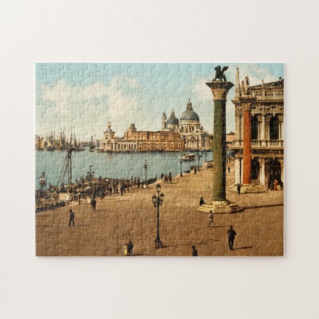 Piazza San Marco Square Venice Italien Pussel (Horisontell)