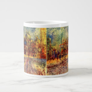 Piazza San Marco, Venedig av Pierre Renoir Jumbo Mugg