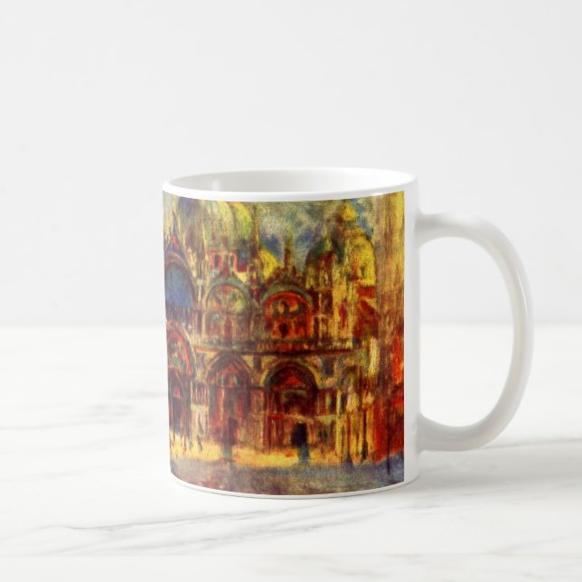 Piazza San Marco, Venedig av Pierre Renoir Kaffemugg (Höger)