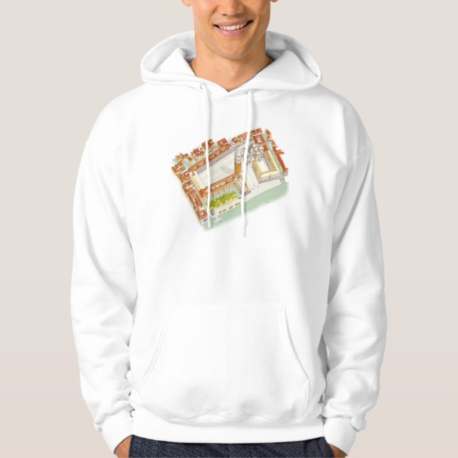 Piazza San Marco. Venedig italien Sweatshirt (Framsida)