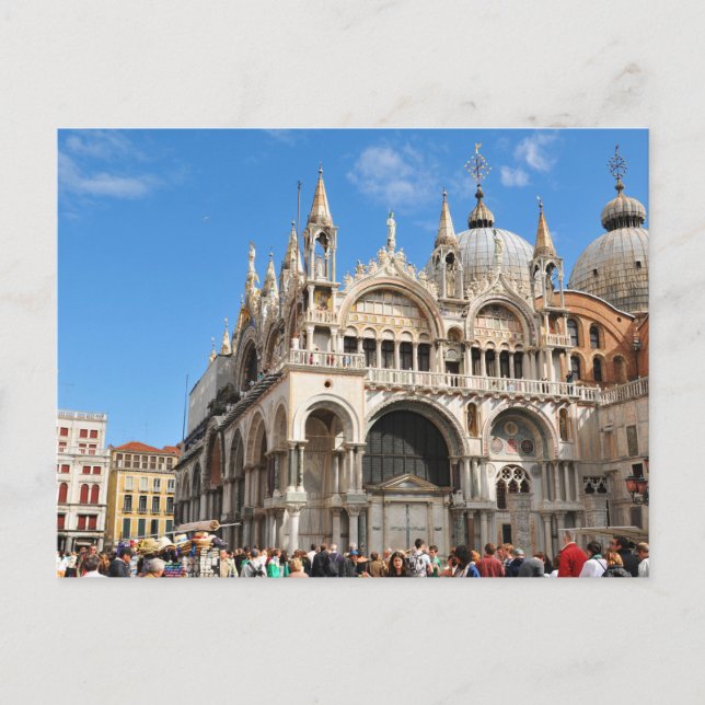 Piazza San Marco, Venedig, Italien Vykort (Framsida)