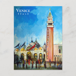 Piazza San Marco - Venedig, Italien Vykort