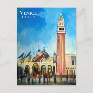 Piazza San Marco - Venedig, Italien Vykort