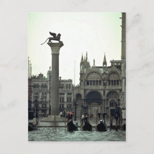 Piazza San Marco, Venedig, Italien Vykort