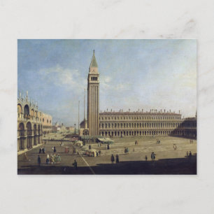 Piazza San Marco, Venedig Vykort