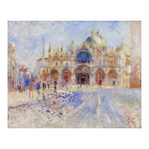 Piazza San Marco Venice av Renoir, Large