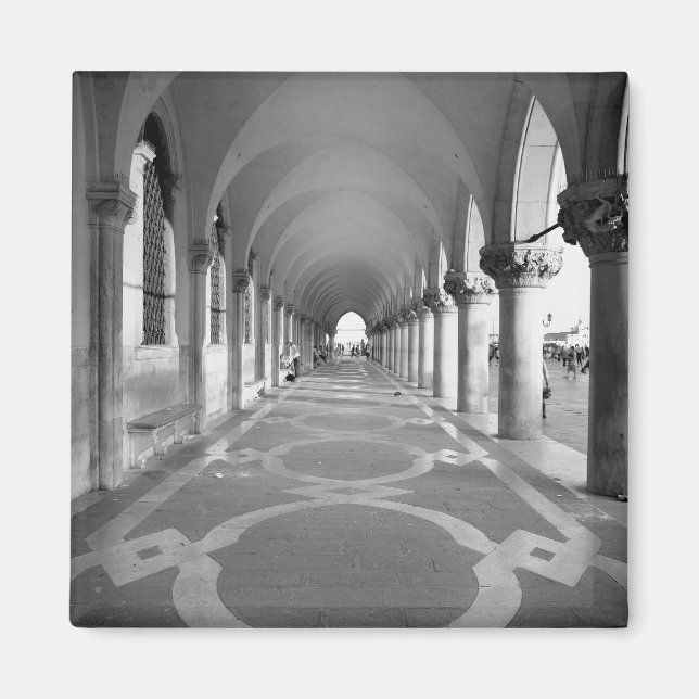 Piazza San Marco: Venice Magnet (Framsidan)