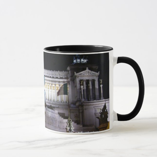 Piazza Venezia på natten Mugg (Höger)