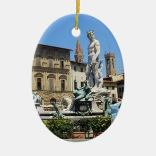 PiazzadellaSignoria prydnad Julgransprydnad Keramik