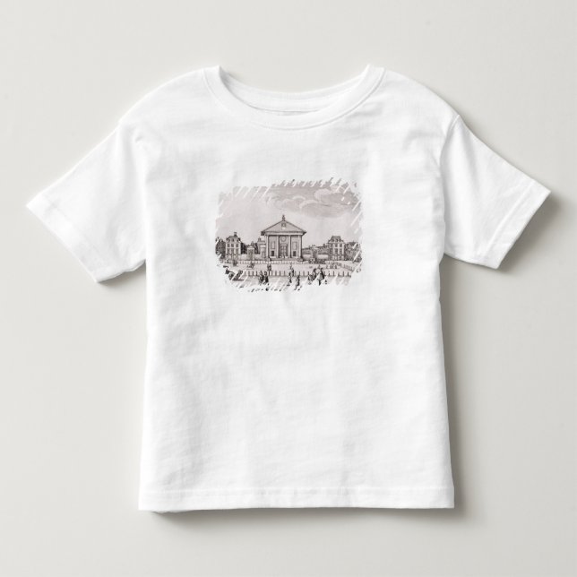 Piazzaen i den Covent trädgården, 1647 (gravyr) Tee (Framsida)