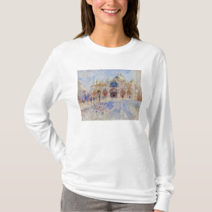 Piazzaen San Marco, Venedig, 1881 (olja på kanfas T-shirt