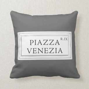 Piazzaen Venezia, den Rome gatan undertecknar Kudde