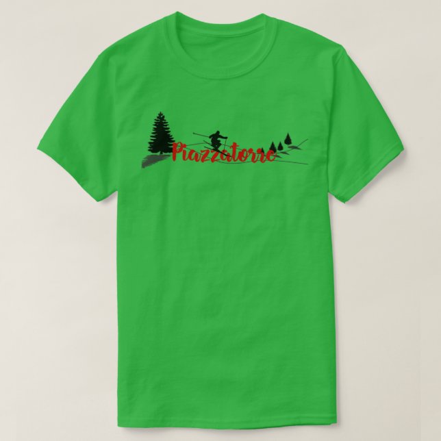 Piazzatorre Ski Long T Shirt (Design framsida)