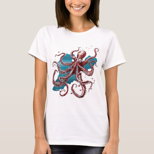 PIB Kraken T Shirt (Framsida)