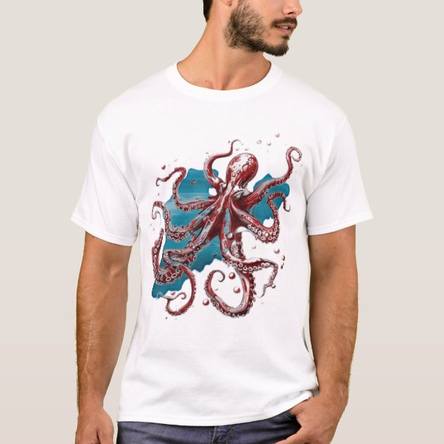 PIB Kraken T Shirt (Framsida)