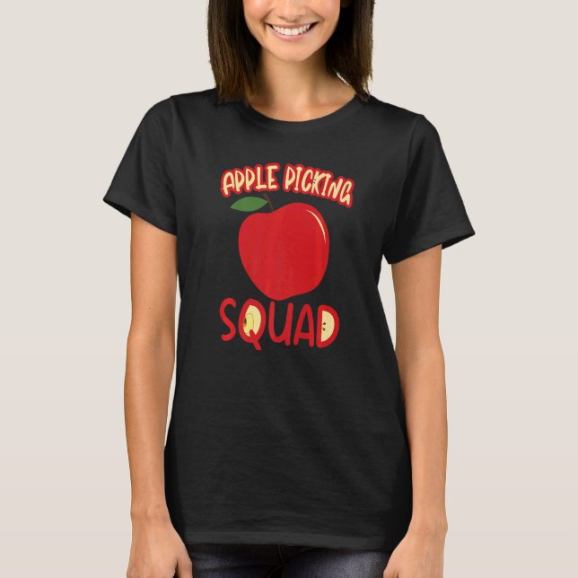 Pic för Cute Fall Autumn Orchard Matching Family A T Shirt (Framsida)