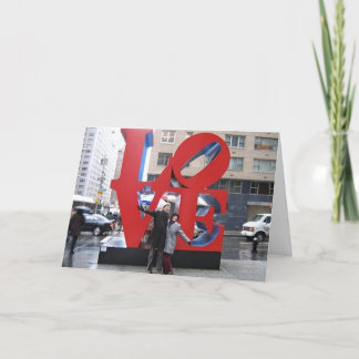 Pic för kärlek NYC Helgkort