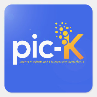 pic-KSquare-etikett Fyrkantigt Klistermärke