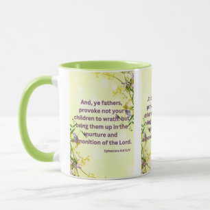 Pic Two Tone 6:4 KJV Bible Scripture Mugg