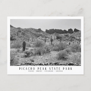 Picacho Peak State Park Keepsaké Arizona Vykort