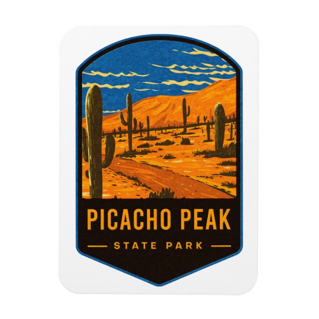 Picacho Peak State Park Magnet (Vertikal)