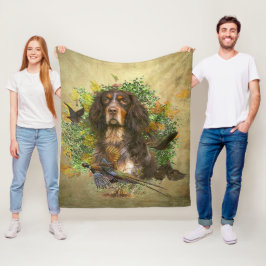 Picardy Spain , jaktsäsongen Fleecefilt