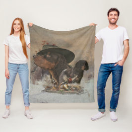 Picardy Spain , jaktsäsongen Fleecefilt