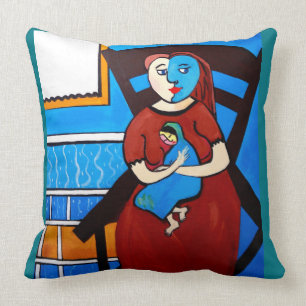 PICASSO AV DEN NORA FLICKAN MED BABYEN KUDDE