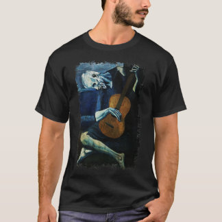 Picasso den gamla Guitarist T Shirt