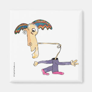Picasso folk magnet