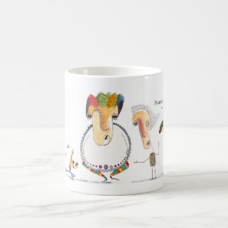 Picasso folk mugg