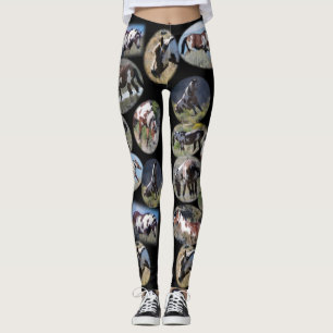 Picasso maskot av Sandtvättstället Leggings