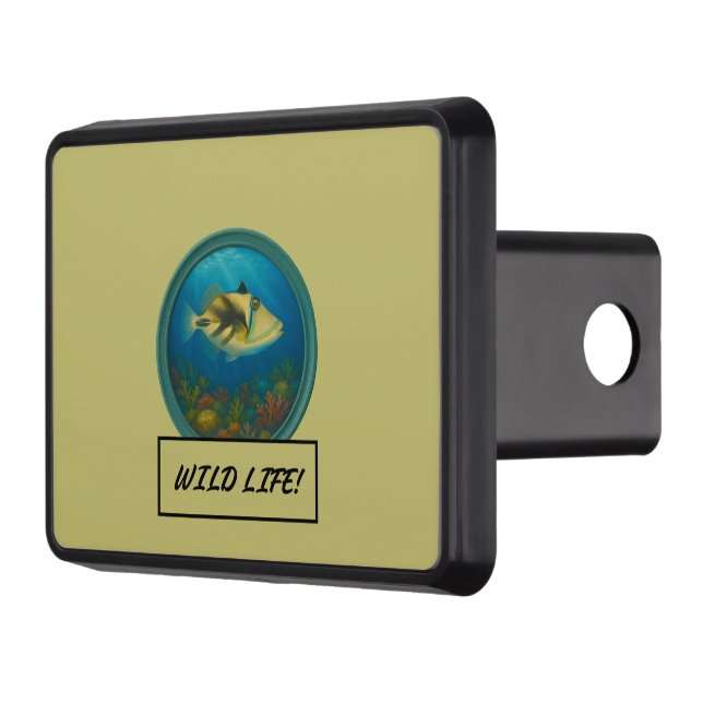 Picasso Trigger Fish Mörk Khaki Lastbil Hitch Cove Dragkroksskydd (Vänster)