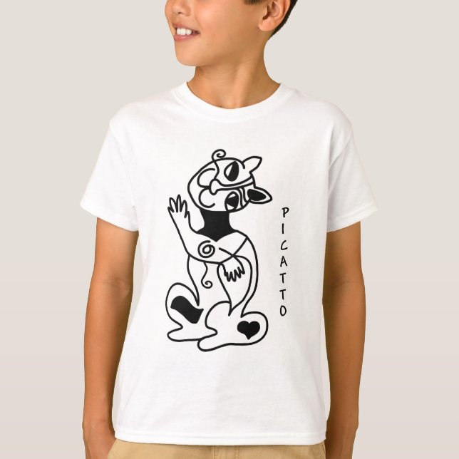PICATTO på ljust Tee Shirt (Framsida)