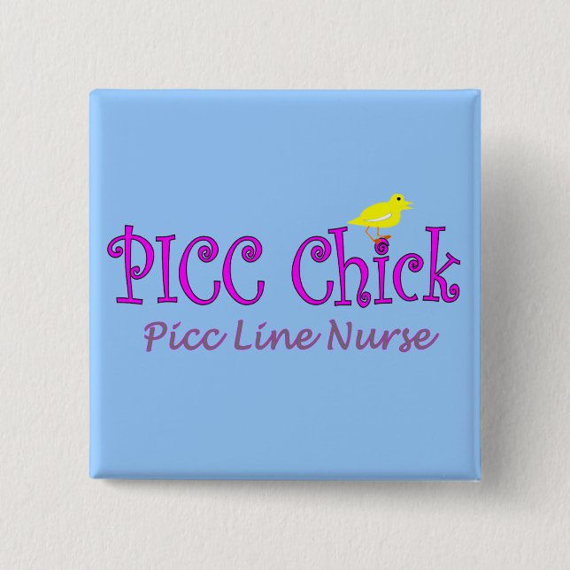 PICC-chick---PICC FODRAR införingen NurseGifts Knapp (Framsida)