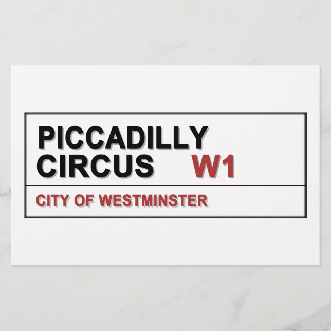 Piccadilly Circus London (Framsida)