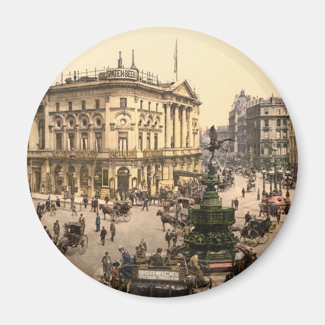 Piccadilly Circus, London, England Magnet (Framsidan)